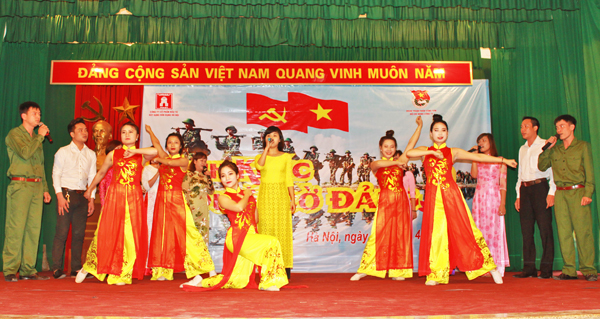 Chương trình văn nghệ chào mừng  Đại hội Đảng bộ Công ty năm 2015