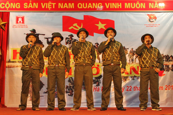 Chương trình văn nghệ chào mừng  Đại hội Đảng bộ Công ty năm 2015