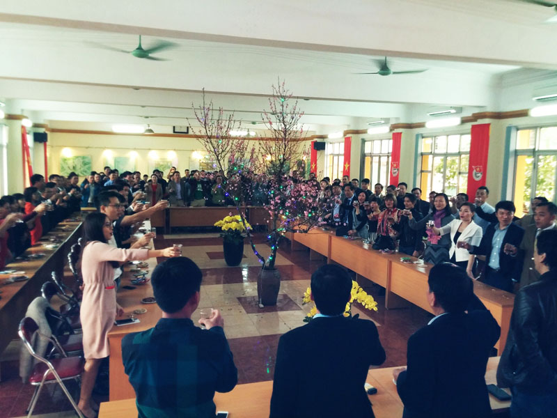 Gặp mặt đầu năm chúc mừng năm mới 2018