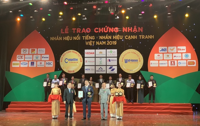 Nhãn hiệu nổi tiếng - Nhãn hiệu cạnh tranh năm 2019