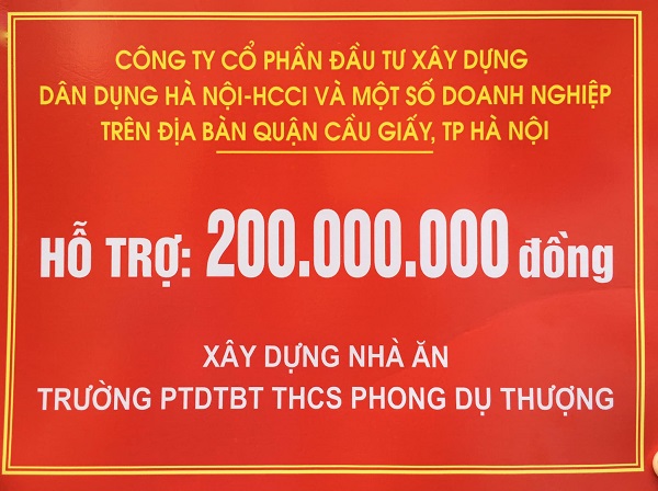 Hoạt động từ thiện năm 2019 tại Yên Bái