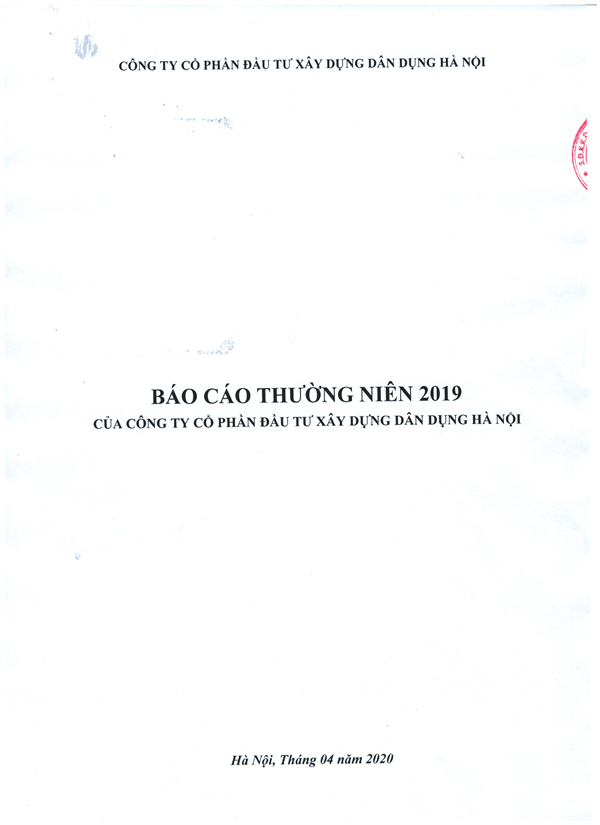 Báo cáo thường niên 2019