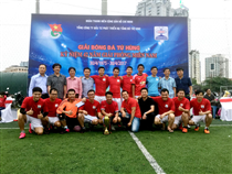 Giải bóng đá tứ hùng giữa các đơn vị thành viên trong Tổng Công ty Đầu tư Phát triển Hạ tầng Đô thị UDIC
