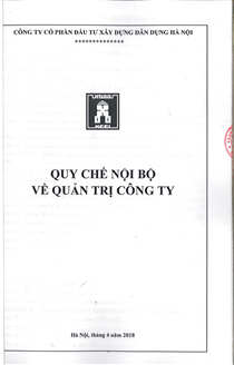 Quy chế nội bộ về quản trị Công ty